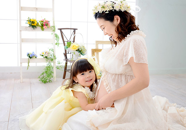 スタジオ貸切で撮影