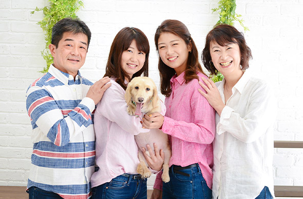 ペット同伴撮影